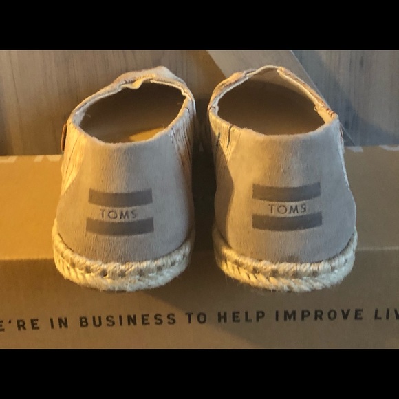 TOMS Classic Birch Metallic Women 6.5 - Picture 4 of 4
